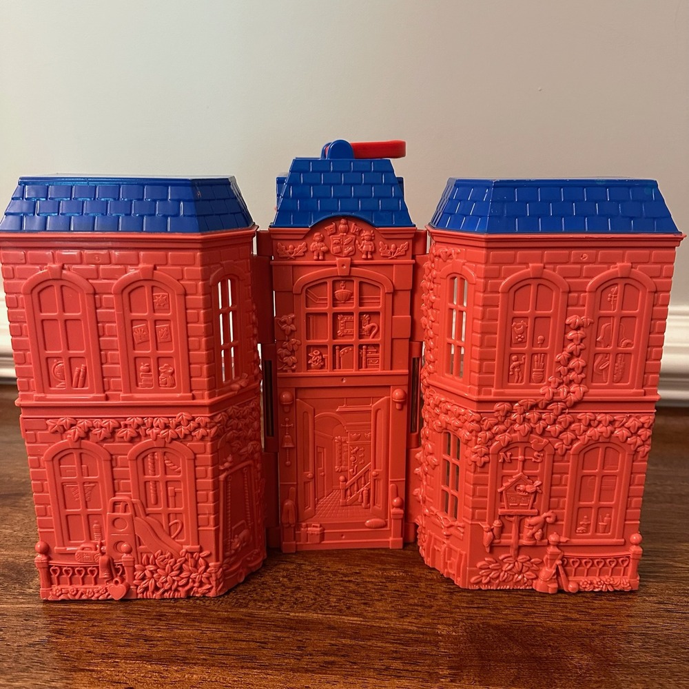 Fisher-Price 2002 Loving Family Sweet Streets School 77884 Folding Transportable - Picture 8 of 9